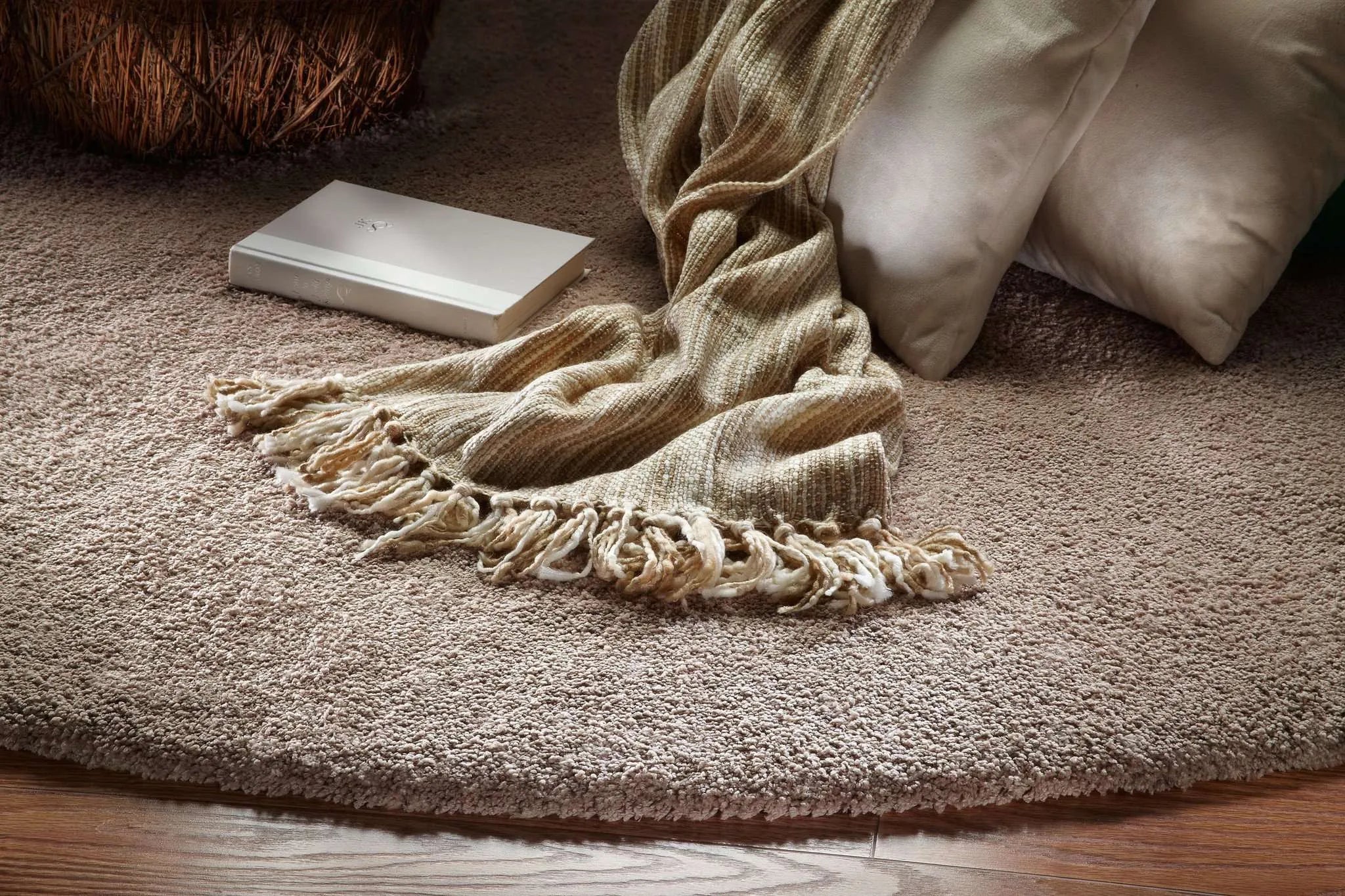 Bliss 1551 Shag Beige Rug - Baconco