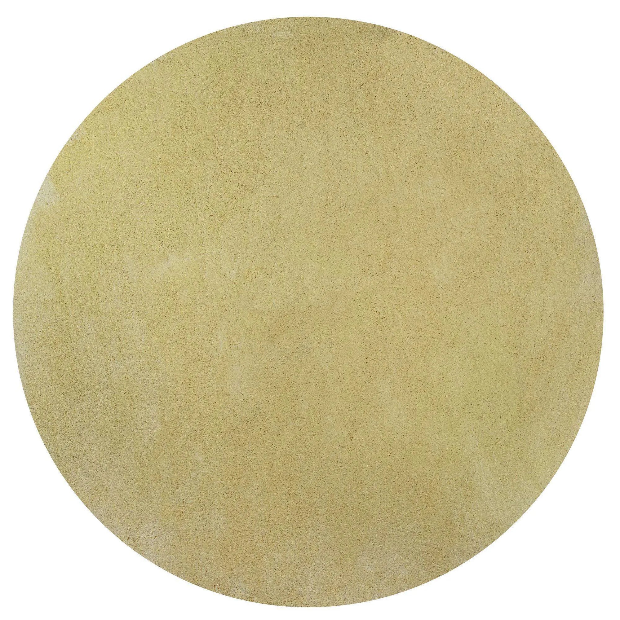 Bliss 1574 Shag Canary Yellow Rug - Baconco