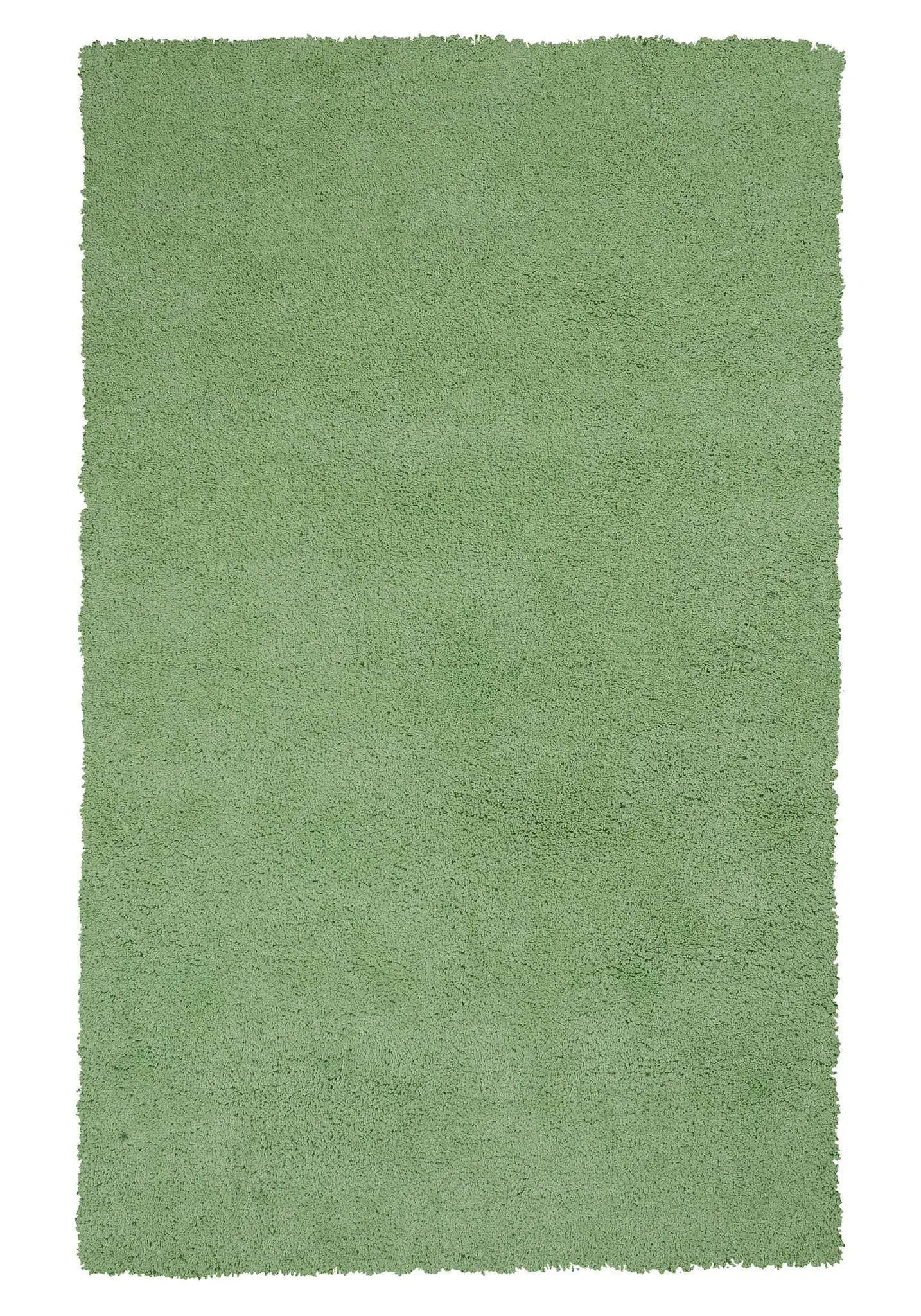 Bliss 1578 Shag Spearmint Green Rug - Baconco