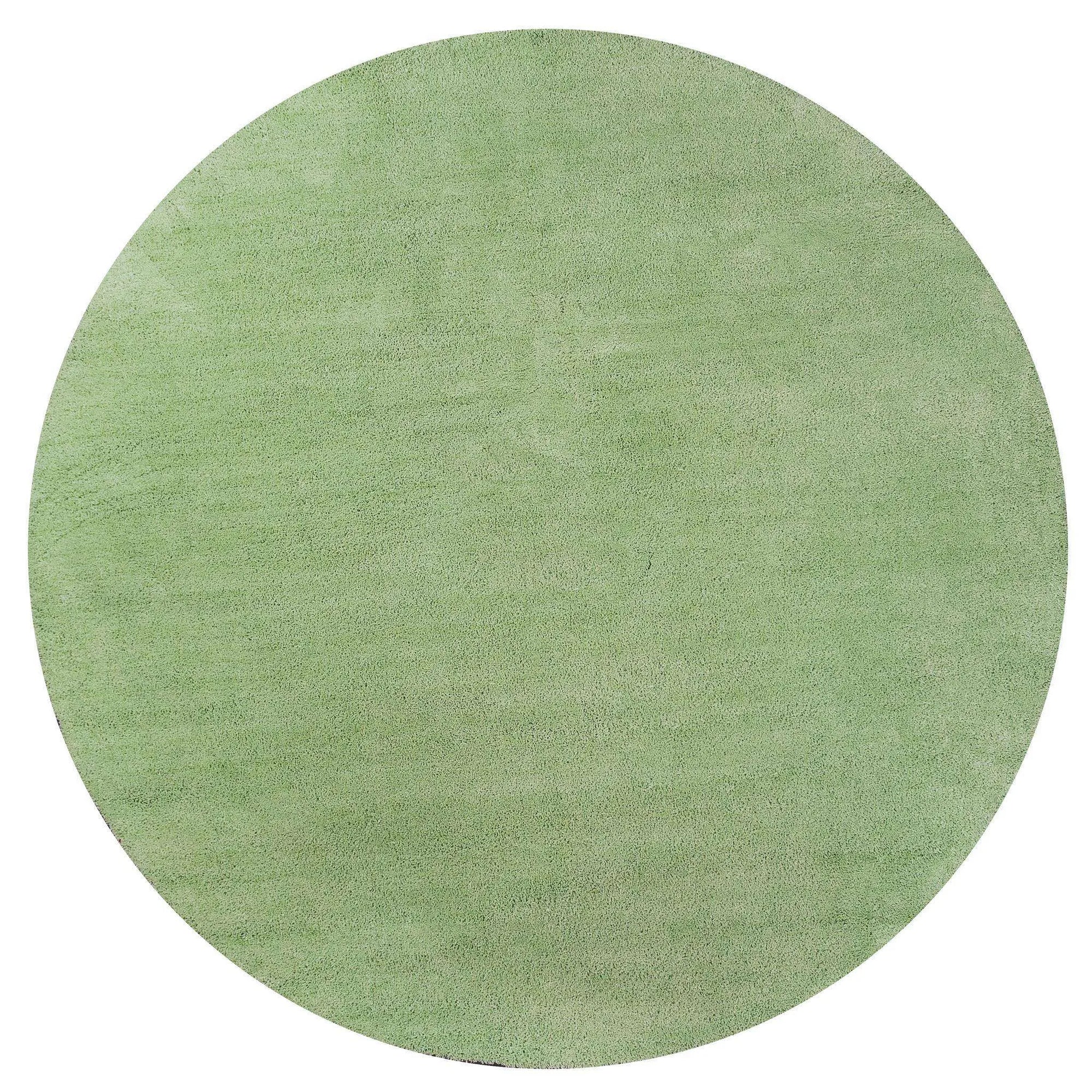 Bliss 1578 Shag Spearmint Green Rug - Baconco