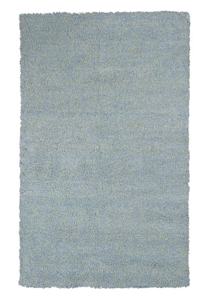 Bliss 1582 Shag Blue Heather Rug - Baconco