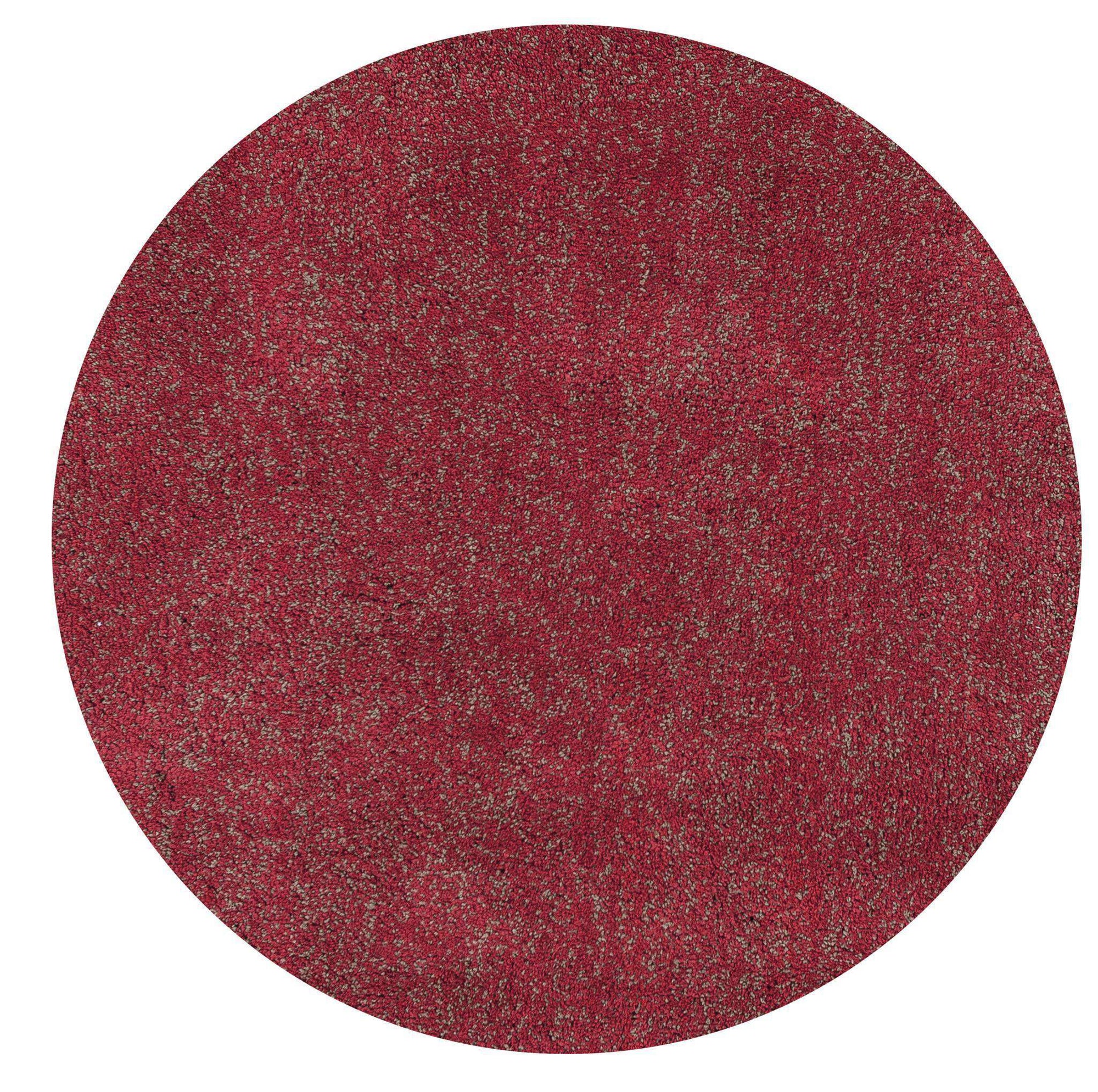 Bliss 1584 Shag Red Heather Rug - Baconco