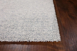 Bliss 1587 Shag Heather Slate Rug - Baconco