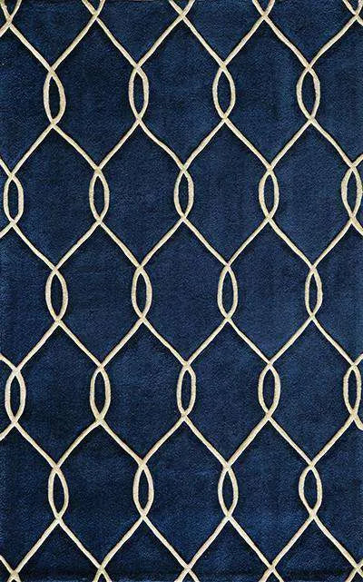 Bliss BS 12 Navy Rug - Baconco