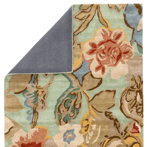 Blue BL71 Petal Pusher Aqua Foam Rug - Baconco