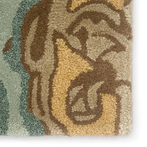 Blue BL71 Petal Pusher Aqua Foam Rug - Baconco