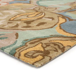 Blue BL71 Petal Pusher Aqua Foam Rug - Baconco