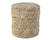 Bluffs BUF02 Beige/Brown Pouf - Baconco