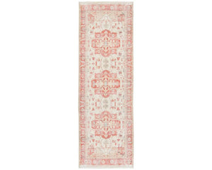 Boheme BOH01 Rhoda Orange/Ivory Rug - Baconco