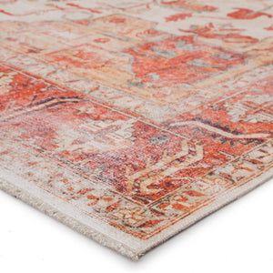 Boheme BOH01 Rhoda Orange/Ivory Rug - Baconco