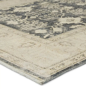 Boheme BOH24 Cream/Grey Rug - Baconco