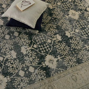 Boheme BOH24 Cream/Grey Rug - Baconco