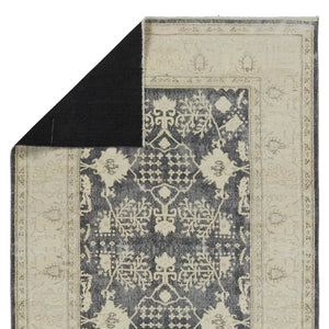 Boheme BOH24 Cream/Grey Rug - Baconco