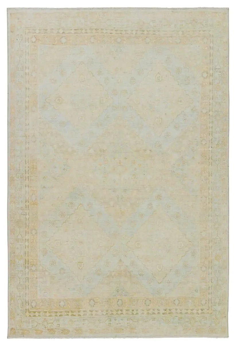 Boheme BOH25 Pastel Green/Yellow Rug - Baconco