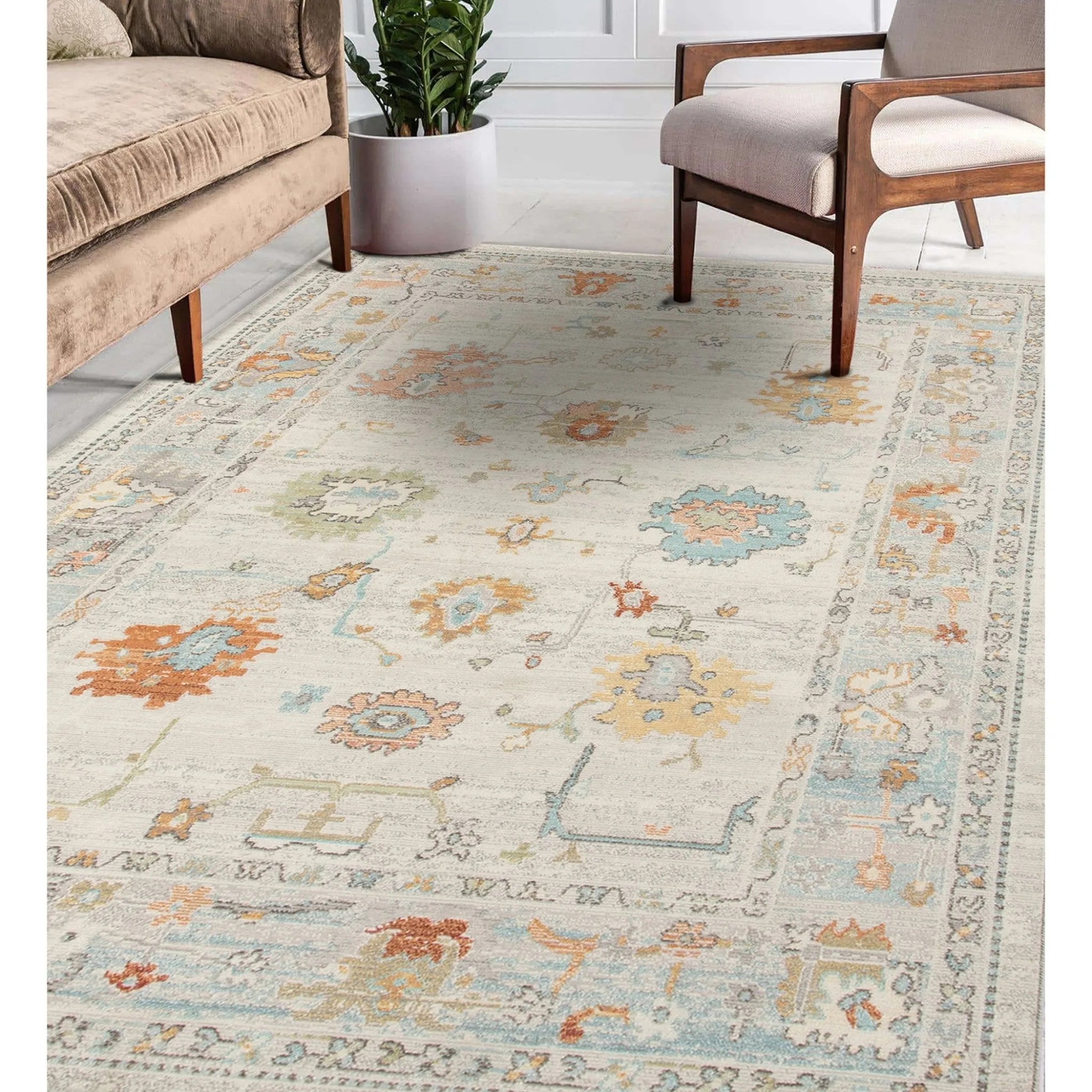 Bohemian BHM-1 Beige Rug - Baconco