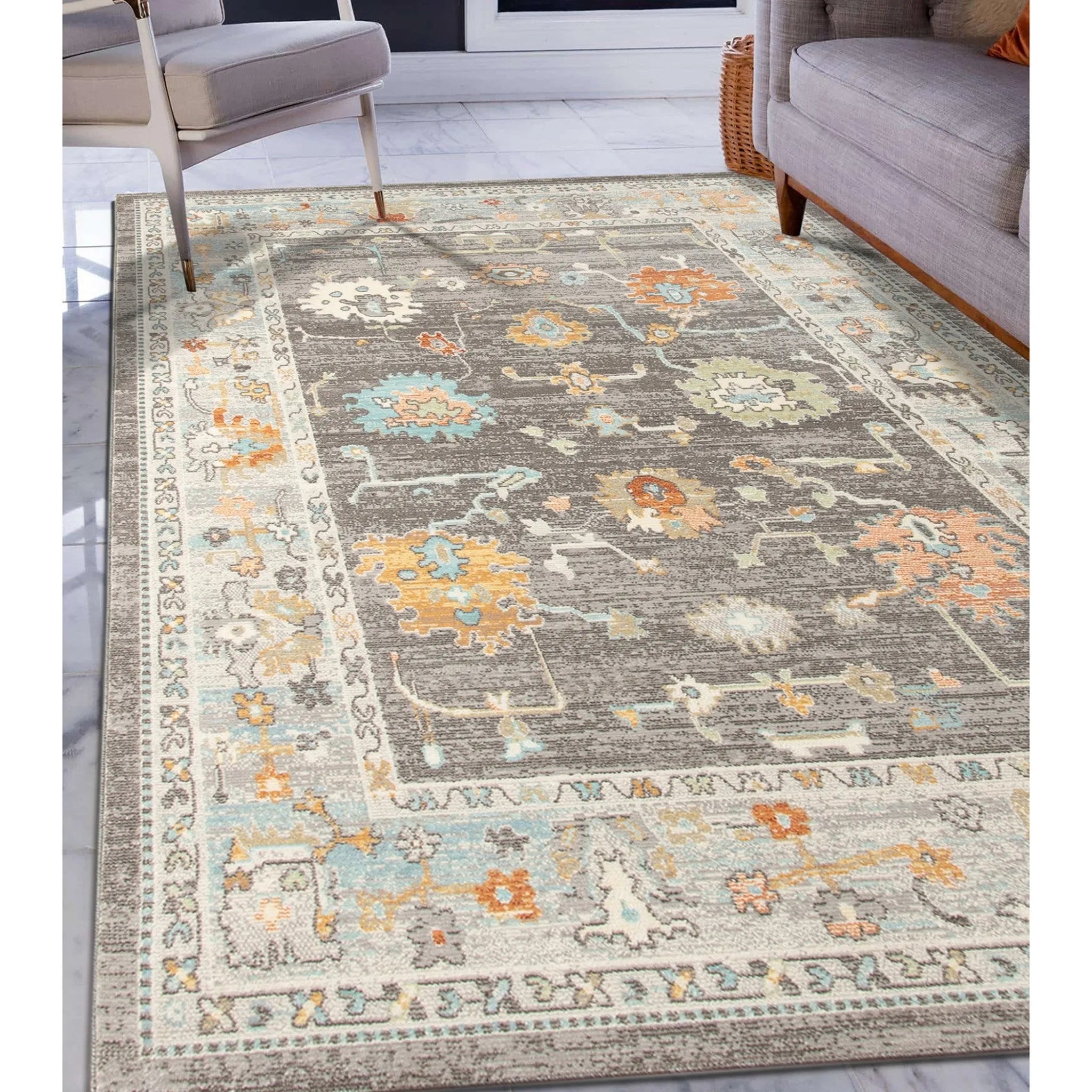 Bohemian BHM-2 Taupe Rug - Baconco