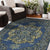 Boho BOH-11 Denim Blue Rug - Baconco