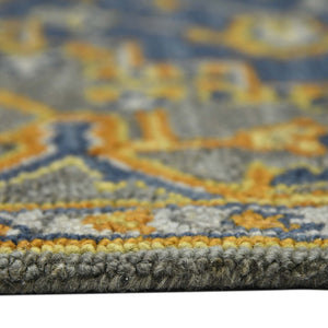 Boho BOH-6 Blue/Yellow Rug - Baconco