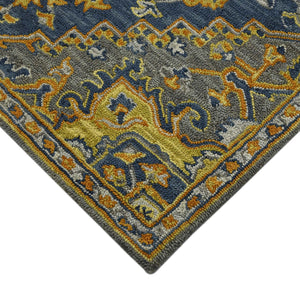 Boho BOH-6 Blue/Yellow Rug - Baconco