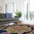 Boho BOH-8 Navy/Pink Rug - Baconco