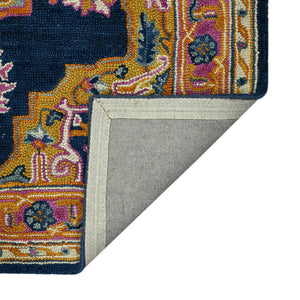 Boho BOH-8 Navy/Pink Rug - Baconco