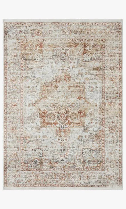 Bonney BNY-01 Ivory/Sunset Rug - Baconco