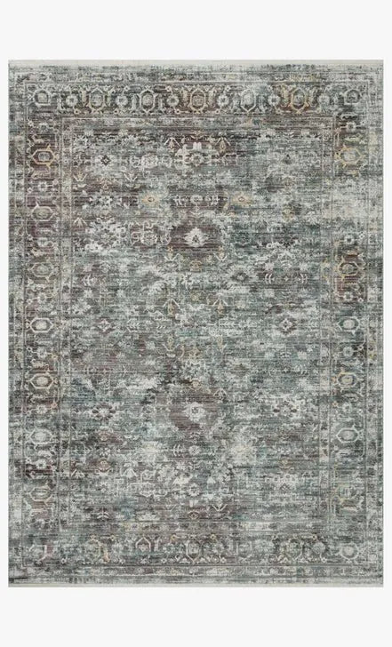 Bonney BNY-05 Slate/Teal Rug - Baconco