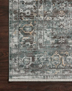 Bonney BNY-05 Slate/Teal Rug - Baconco