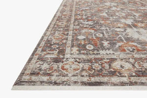 Bonney BNY-07 Charcoal/Spice Rug - Baconco