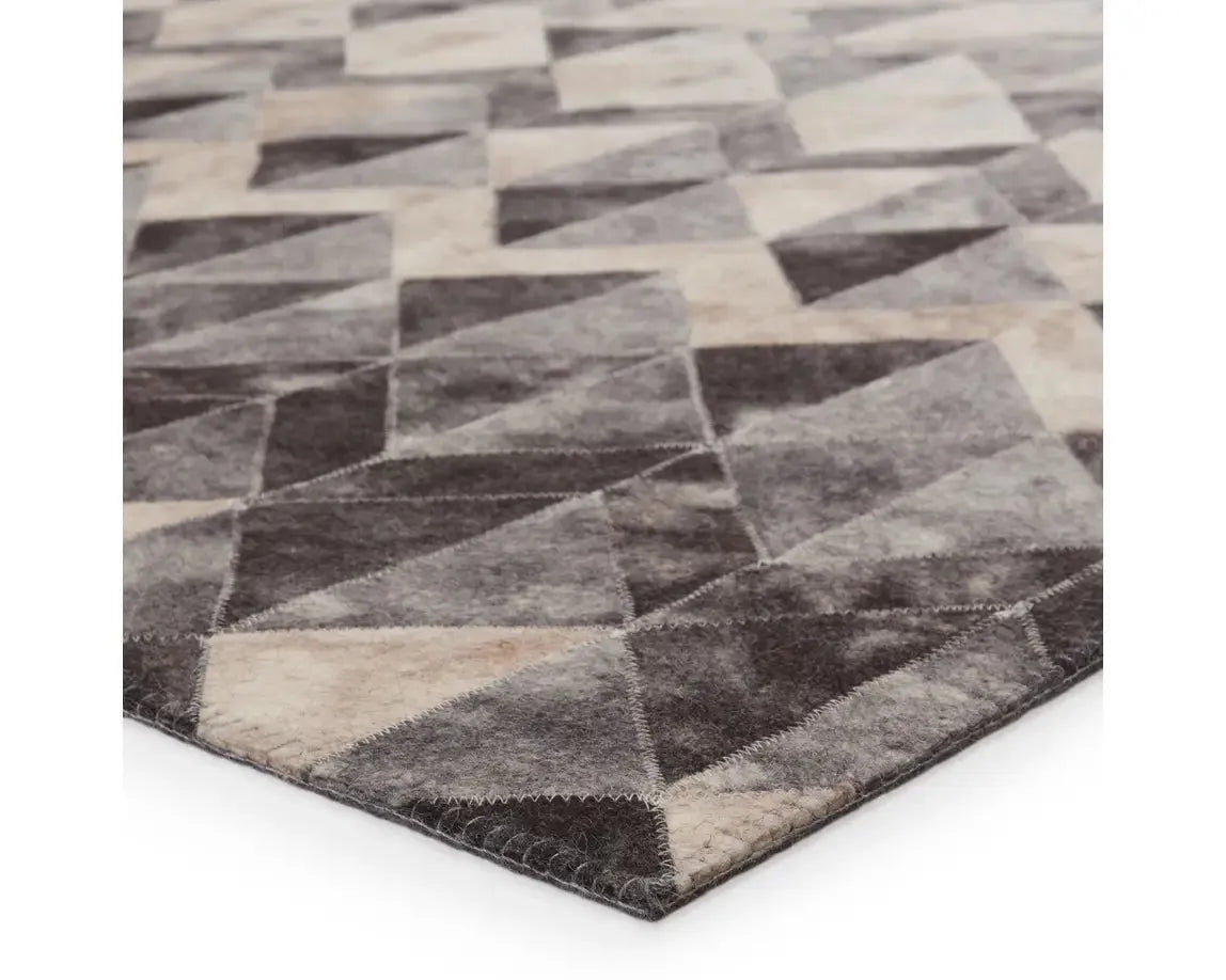 Borderland BLD03 Ivory/Brown Rug - Baconco