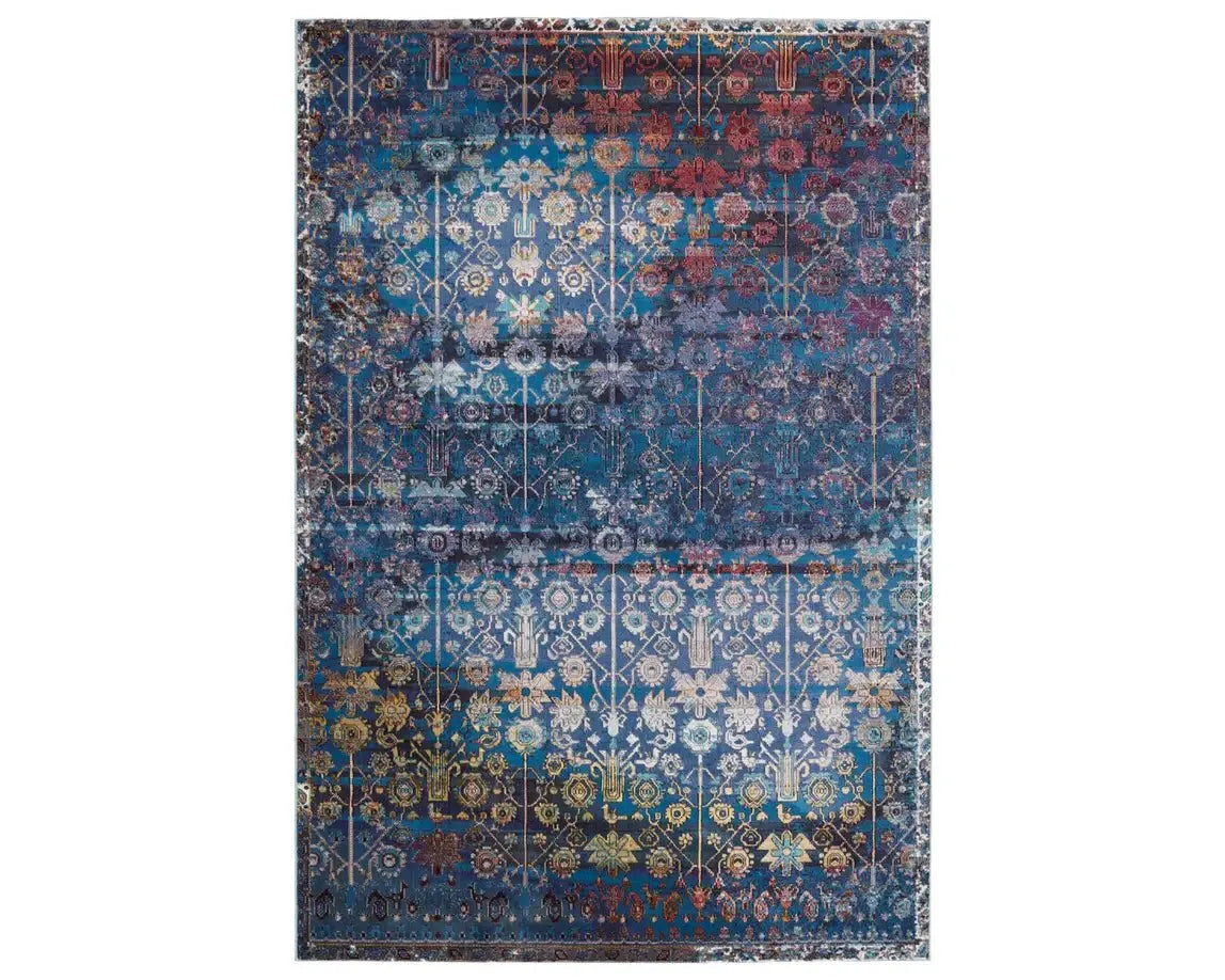 Borealis BOR01 Blue Rug - Baconco