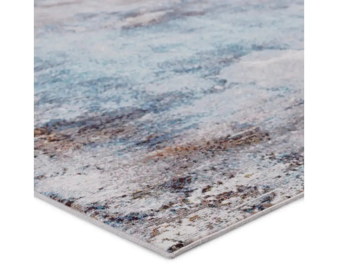 Borealis BOR02 Blue Rug - Baconco