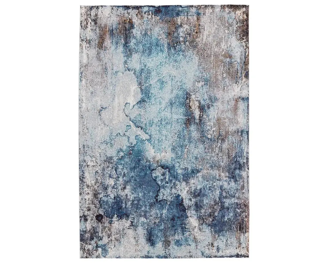 Borealis BOR02 Blue Rug - Baconco