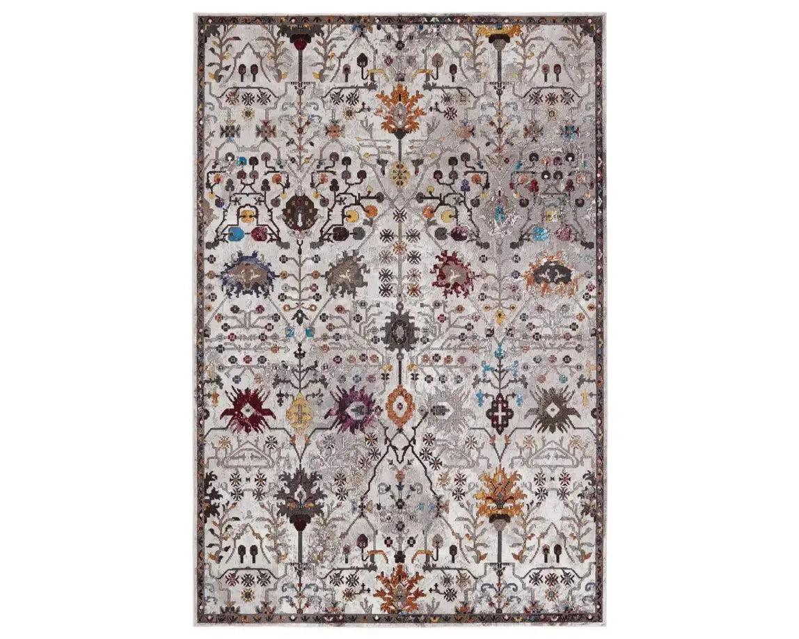 Borealis BOR13 Silver Rug - Baconco