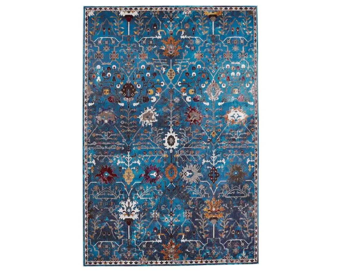 Borealis BOR15 Blue Rug - Baconco