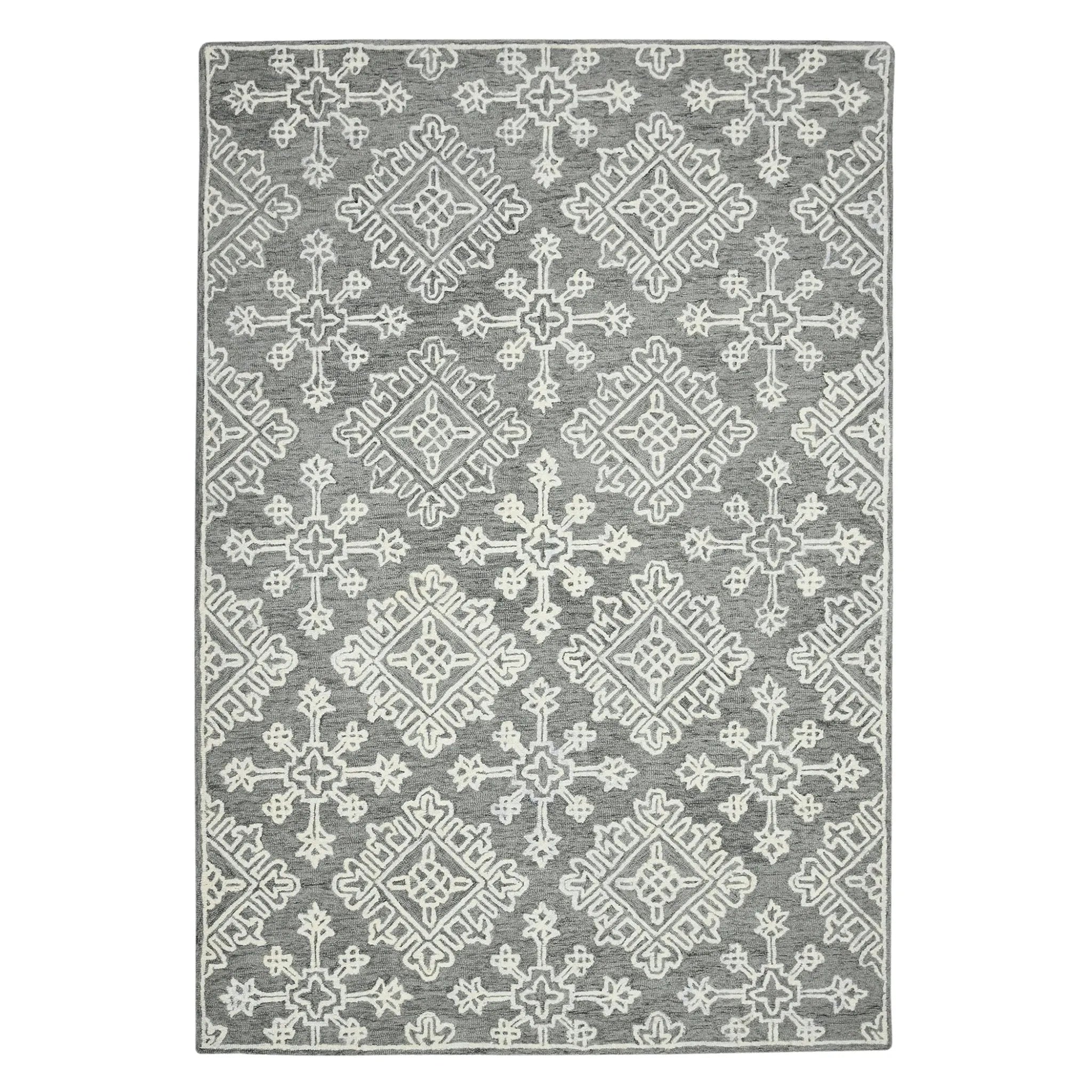 Boscage BOS-33 Light Grey Rug - Baconco