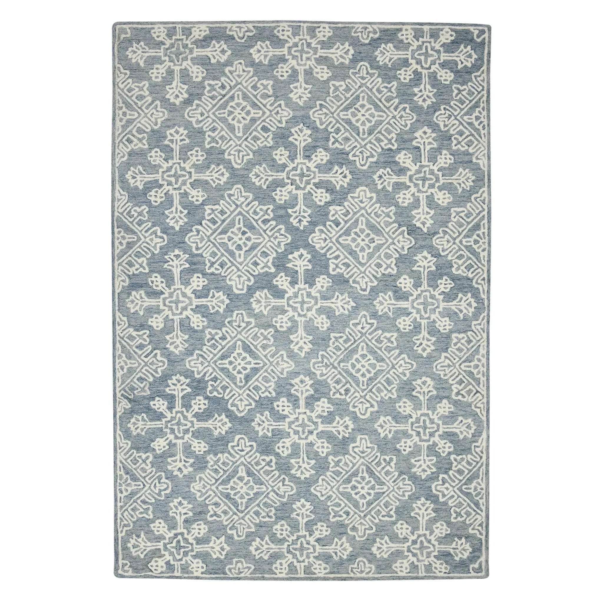 Boscage BOS-35 Blue Rug - Baconco