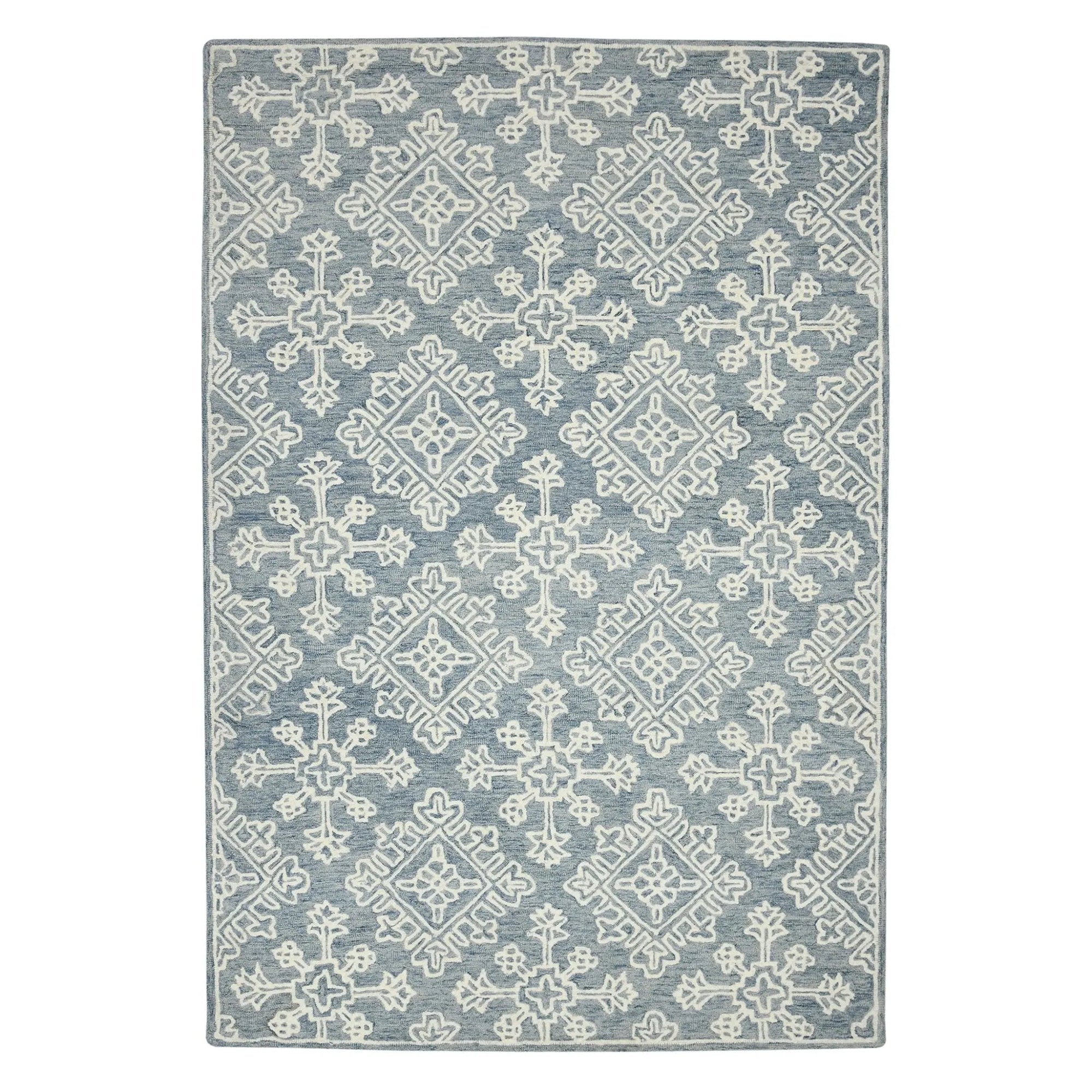 Boscage BOS-35 Blue Rug - Baconco