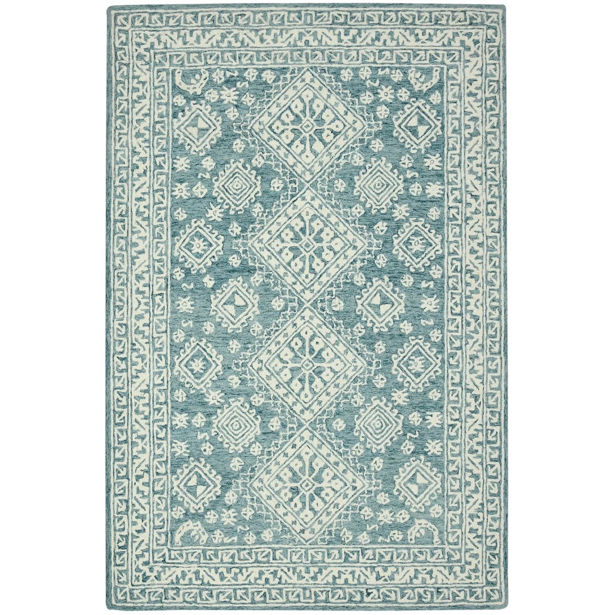 Boscage BOS-64 Blue Rug - Baconco