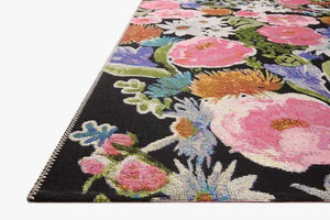 Botanical BOT-01 Black/Multi Rug - Baconco