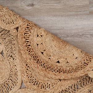 Boutique Jute 12029NAT Natural Rug - Baconco