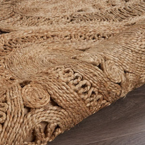 Boutique Jute 12029NAT Natural Rug - Baconco