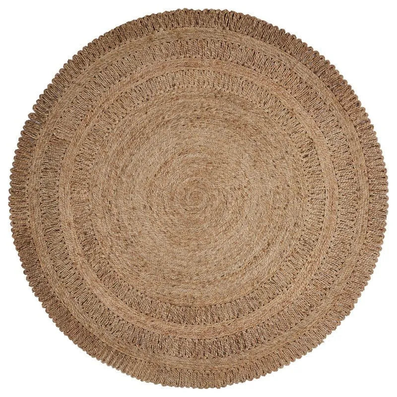 Boutique Jute 12034GRY Grey Rug - Baconco