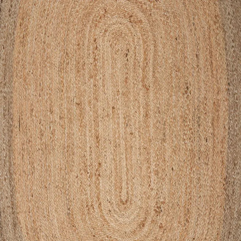 Boutique Jute 12035NGY Natural/Grey Rug - Baconco