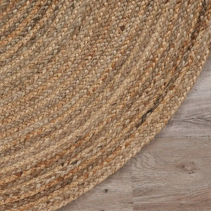 Boutique Jute 12036NGY Natural/Grey Rug - Baconco