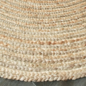 Boutique Jute 12036NGY Natural/Grey Rug - Baconco