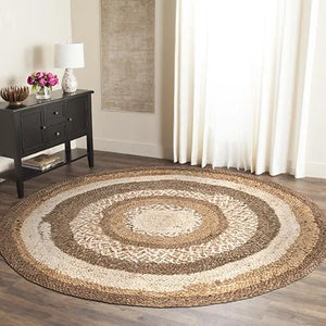 Boutique Jute 12041BHG Bleach/Grey Rug - Baconco