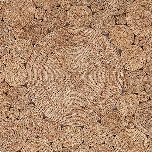 Boutique Jute 12043NAT Natural Rug - Baconco