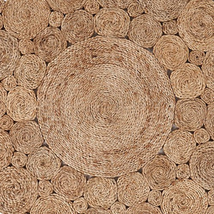 Boutique Jute 12043NAT Natural Rug - Baconco