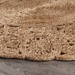 Boutique Jute 12045NAT Natural Rug - Baconco